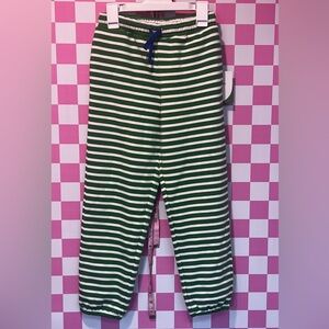 Kate Spade NWT Boys Green and White Striped Pants